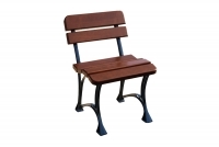 židle ogrodowe Krolewskie bez podlokietnikow - Ořech wloski Židle w barevným odstínu Ořech