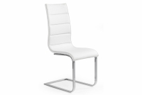 Židle K104 - bílá židle čalouněné K104 - Bílý Eko-kůže