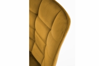 K332 kárpitozott szék - mustár sárga szék kárpitozott K332 - mustár