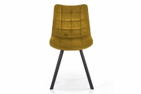 K332 kárpitozott szék - mustár sárga szék kárpitozott K332 - mustár