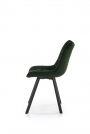 Moderná Čalúnená stolička K332 - tmavo zelená Stolička čalouněné k332 - tmavý Zelený