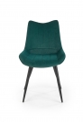Židle čalouněná K388 - tmavě zelená Židle čalouněná K388 - tmavě zelená