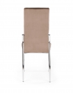 Čalúnená stolička K416 - béžová Stolička čalúnená k416 - béžový velvet