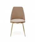 K460 Židle béžový (1p=2szt) židle čalouněné k460 - béžový / Podstavec