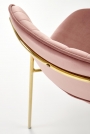 K499 Židle Růžová Židle čalouněné k499 - Růžová