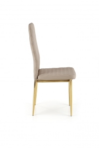 K501 Židle cappuccino židle čalouněné k501 - cappuccino / Podstavec