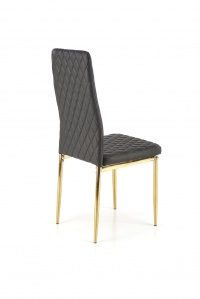 K501 Židle Fekete Židle čalouněné k501 - Fekete / Žlutý