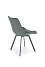 K519 Židle tmavý Zelený Židle čalouněné k519 - tmavý Zelený