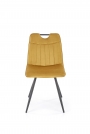 K521 Židle hořčice židle čalouněné k521 - hořčice
