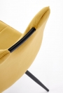 K521 Židle hořčice židle čalouněné k521 - hořčice