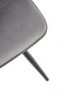 Scaun tapițat K521 - Gri Židle čalouněné k521 - Popelový