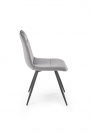 K521 Židle Popelový židle čalouněné k521 - Popelový