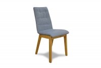 Čalúnená stolička Platinium 4 Stolička v sivej farbe