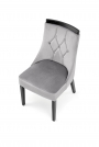 Židle čalouněné Royal - Černý / popel židle čalouněné royal - Černý / popel