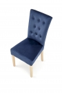 Židle čalouněné Vermont - Dub medový / tmavě modrý židle čalouněné vermont - Dub medový / tmavě modrý