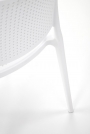 K514 Židle Bílý (1p=4szt) židle z tworzywa k514 - Bílý