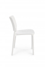 K514 Židle Bílý (1p=4szt) židle z tworzywa k514 - Bílý