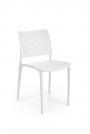 K514 Židle Bílý (1p=4szt) Židle z tworzywa k514 - Bílý