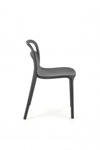 Scaune din plastic K490 Negru(1p=4buc) Židle z tworzywa sztucznego k490 - Černý