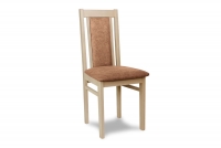 dřevěna židle čalouněné Milano - Oranžový Zetta 295 / buk Židle drewniane z ruda tapicerka