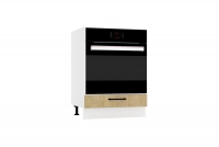 Kuchyně Denis - Komplet 2,4m - Komplet kuchyňského nábytku s prosklenou skříňkou  Skříňka denis pod zabudowe piekarnika 