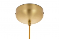 Lampa závěsná LORO 1 CIRCLE zlota - LED - Výprodej z expozice Lampa závěsná loro 1 circle zlota - led