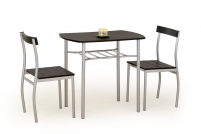 LANCE Komplet Stôl + 2 Stôličky Venge lance Komplet Stôl + 2 Stoličky Venge