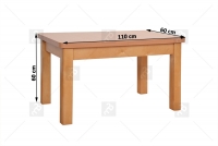 Konferenční stolek rozkládací Jurand Rozkládací konferenční stůl do většiny interiérů