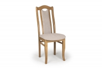 dřevěna židle čalouněné Livorno 2 - Béžová Gemma 04 / Dub debowe Židle pro jídelny