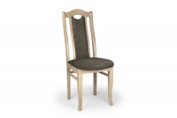 dřevěna židle čalouněné Livorno 2 - Tmavě hnědá Zetta 294 / buk drewniane židle pro jídelny