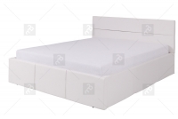 Postel Celeste 160 x 200 Bílá s úložným prostorem bílá postel čalouněná
