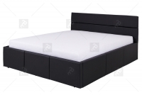 Postel 160 x 200 Celeste Černá s úložným prostorem postel čalouněná černá