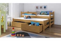 Detská posteľ Alis s výsuvným lôžkom DPV 001 Certifikát 