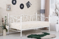 Pat de dormitor Sumatra 90x200 Alb postel do ložnice sumatra 90x200 biale