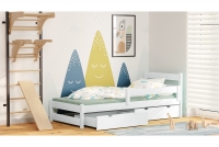 Dětská dřevěná postel Ola Postel z certyfikatem