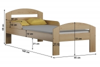 Dětská dřevěná postel Wiki Dřevěná dětská postel Wiki 