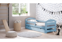 Drevená detská posteľ Wiola II Modré Detská posteľ