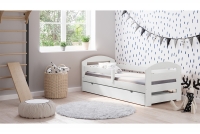 Drevená detská posteľ Wiola II biely Detská posteľ