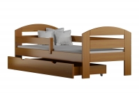 Dřevěná dětská postel Wiola postel béžový seků