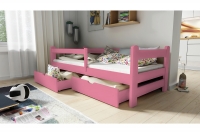 Detská posteľ prízemná Alis DP 018 Certyfikat rozowe Detská posteľ
