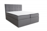 Boxspring posteľ Nerino 160x200 - výpredaj posteľ z materacami i topperem