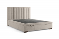 Boxspring posteľ Misel 140x200 S vnútorným úložným priestorom- béžový zamat Magic Velvet 2210 / nožičky Venge Boxspring posteľ Misel 140x200 S vnútorným úložným priestorom- béžový zamat Magic Velvet 2210 / nožičky Venge