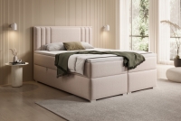 Boxspring posteľ Cyntia 160x200 Boxspring posteľ s úložným priestorom Cyntia - 160x200