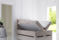 Boxspring postel s úložnými prostory Ofelia 140x200 Boxspring postel s úložnými prostory Ofelia