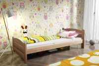 Detská posteľ Sandio prízemná DP 008 Certyfikat posteľ drevená
