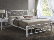 Klasická postel Parma 160x200 - Bílý Postel parma 160x200 bílá/bílá