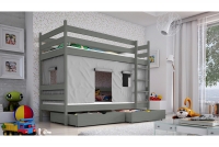 Poschodová posteľ Revio PP 011 Certifikát  posteľ so zábradlím
