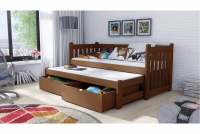 Detská posteľ Swen s výsuvným lôžkom DPV 002 Certifikát Posteľ dla bliznikow