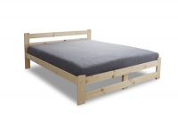 Posteľ do spálne drewniane 160x200 Garifik E3 - Farba Jelša  - Výpredaj posteľ sosone 