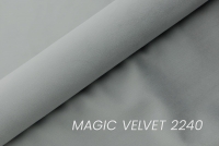 Posteľ čalouněné Misel 140x200 - šedý zamat Magic Velvet 2240 / nožičky srebrne Posteľ čalouněné Misel 140x200 - šedý zamat Magic Velvet 2240 / nožičky srebrne